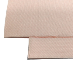 Apricot Point to Point Servietten 38x38cm - Nahaufnahme