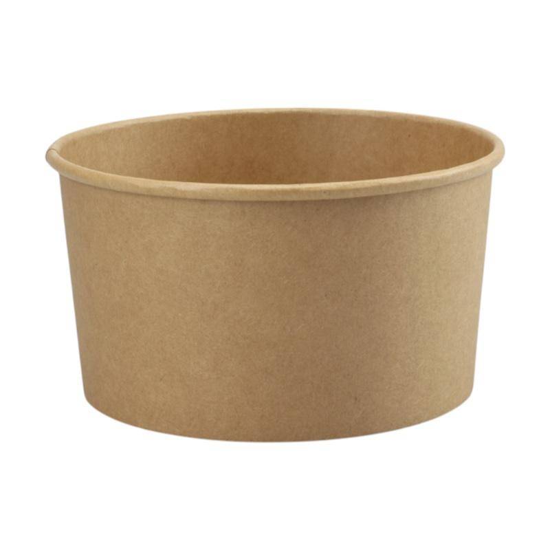 braune Salatschalen 900ml leer