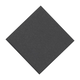 Tissue-Servietten GOURMET, 24x24 1/4, 3-lagig - schwarz - Cocktailservietten farbige