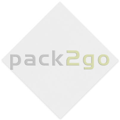 Tissue-Servietten GOURMET, 40x40 1/4 Falz, 2-lagig - weiß - Zellstoffservietten