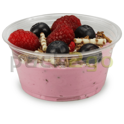 Clear Cups (kleiner Dessertbecher) - 5oz / 120ml Verpackungsbecher rPET