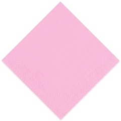 Tissue-Servietten GOURMET, 33x33 1/4 Falz, 3-lagig - rosa - Zellstoffservietten farbige
