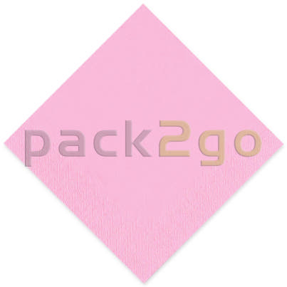 Serviette Gourmet 33x33cm rosa