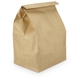 Bodenbeutel Kraftpapier (Lunchtüte, Blockbodenbeutel BIO) - Craftpaper braun