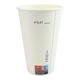 Pappbecher für Kaltgetränke 400ml, Ø90mm - weiß