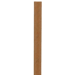 Brauner Papiertrinkhalm einzeln
