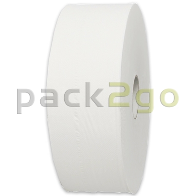 Toilettenpapier - Jumbo-Rolle, 2 lagig, ECO naturweiß T1 - 280m Großrolle