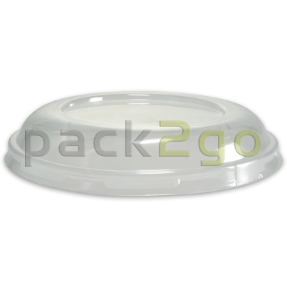 Bolvormige deksel rond doorzichtig - voor saladebakje 610ml P2G6857