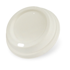 Kompostierbare Coffee To Go Deckel 8/10oz, für Kaffeebecher 0,2/0,25l, Bagasse - natur