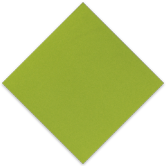 Airlaid-Servietten Trendcolor: 'KIWI' 40x40 1/4,stoffartig