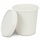Soup To Go-Container, extrastarker Pappbecher mit Dampfdeckel für Suppenbars - 16oz/400ml