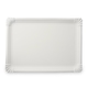 Pappteller eckig - 18x26cm TOPKRAFT, papierbeschichtet, Frischfaser