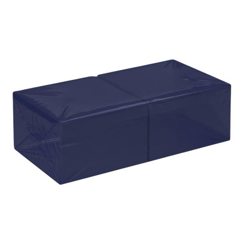 Point to Point Tissue Servietten 33x33cm 1/4 Falz dunkelblau - UVP