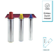 Bekerdispensers coffee-to-go-bekers voor inbouw in toonbanken 12-24oz.