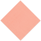 Tissue-Servietten GOURMET, 33x33 1/4 Falz, 3-lagig - apricot - Zellstoffservietten farbige