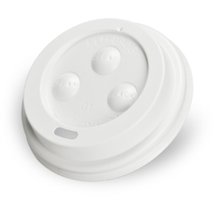 Coffee-to-go-deksel 6oz, deksel voor koffiebekers 0,15l, plastic - wit