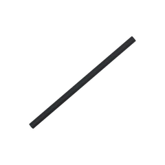 Papiertrinkhalme schwarz einzeln