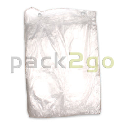 Poly vlakke zakken LDPE, diepvrieszakken transparant, 51my dik - 40x60cm
