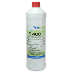 S-400 - Urin-/ Kalksteinlöser flüssig (ProLAB) für Pissoirs, Keramikbecken - 1L-Flasche
