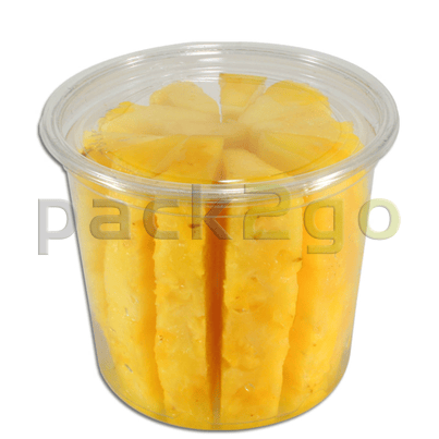 Deli Gourmet container, exclusieve, glasheldere US-delicatessenbeker - 24oz, 600ml