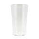 Mehrwegbecher PP transparent, leichter Mehrweg-Trinkbecher, Hartplastik - 0,2l