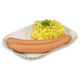 Pappschalen KU41 13x18x3cm, eckig - Pommesschalen für Pommes Frites & Currywurst