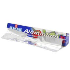 Alufolie in der Box, 30cm, geöffnet