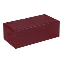 Point to Point Tissue Servietten 38x38cm 1/4 Falz bordeaux - UVP