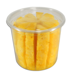 Deli Gourmet Container, exklusiver, glasklarer US-Feinkostbecher - 24oz, 600ml