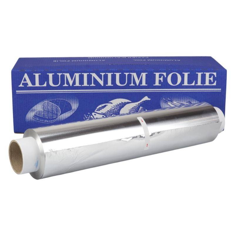 Alufolie 30cm Folie vor Abrissbox 
