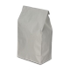 Weißer Warmhaltebeutel, 2-lagig, 1/2 Hendl, Hähnchenbeutel, 50g+15my