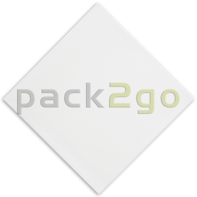Gourmet Airlaid Vliesstoff-Servietten, Dinner-Servietten Premium 40x40 1/4Falz, weiss