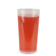 Mehrwegbecher PP transparent, leichter Mehrweg-Trinkbecher, Hartplastik - 0,4l