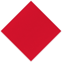 Vlies-Servietten Airlaid, Trendfarbe ROT 40x40 1/4, Vliesstoff (stoffartig)