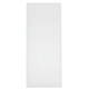 Serviettentaschen für Besteck aus Airlaid, Besteckserviette 33x40cm - weiß
