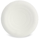 Pappteller rund Ø 32cm groß, 2cm hoch, unbeschichtet, Frischfaser, Pizzateller
