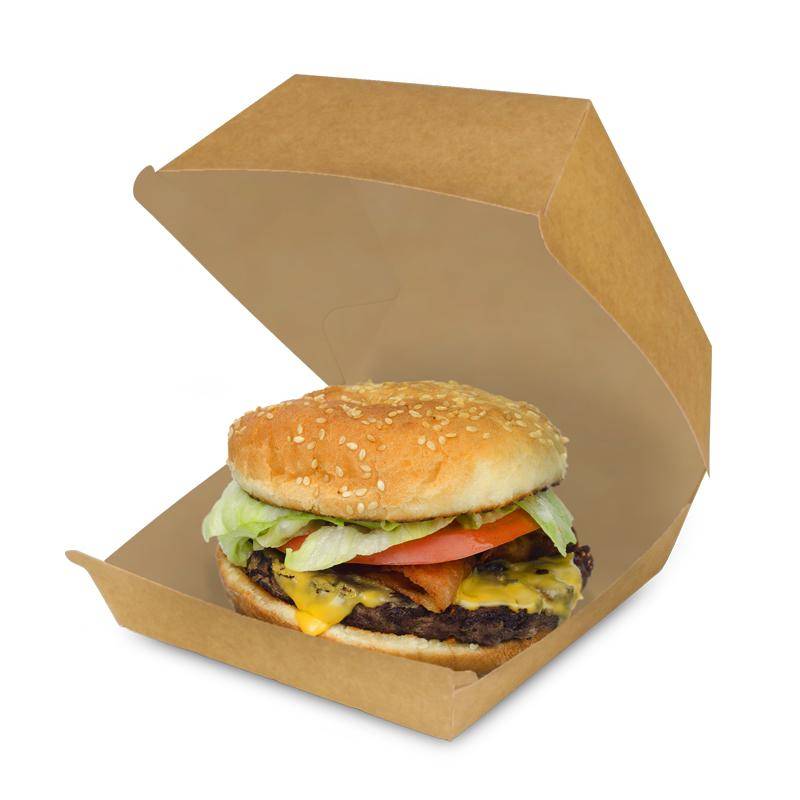 Burgerbox gefüllt