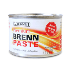 Profi- Brennpaste GOURMET 200g-Dose, Sicherheitsbrennpaste für Chafing Dish 2,5h