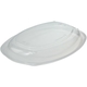 Domdeckel für PP-Mikrowellenschalen 234x160mm - glasklar