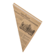 Papierspitztüten braun 2-lagig 17cm 100g Pommes - Zeitungsmotiv "Lekkerbekken"