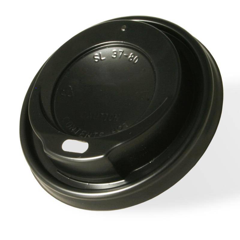Deckel für Kaffeebecher schwarz 78mm