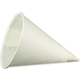 Spitzbecher / Papierkegel (Cones), weiß - 8oz (200ml)