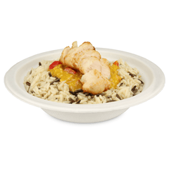 Suppenschale aus Bagasse "Eco-Friendly", rund (kompostierbar) - Ø18cm, 400ml