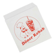Dönertasche, Beutel 2-seitig offen, Cellulose, für echten Döner - Rotdruck Döner-Motiv