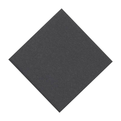 Cocktailservietten 2424cm schwarz einzeln
