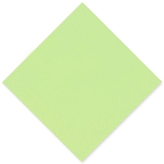 Serviette Gourmet 40x40cm 1/4 Falz limone - einzeln