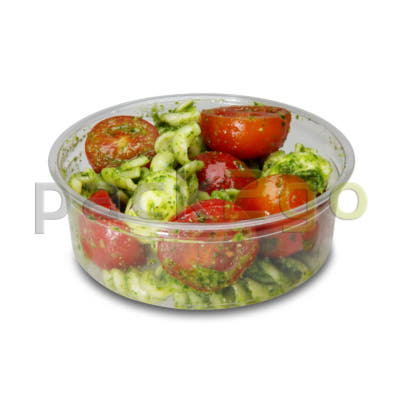 Deli Gourmet container, exclusieve, glasheldere US-delicatessenbeker - 8oz, 200ml