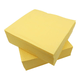 Tissue-servetten GOURMET, 40x40 1/4 vouw, 3-laags - celstofservetten - geel