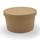 Deckel Ø150mm für "Just Paper" Salatschalen 750/1000ml, braun