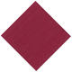 Tissue-Servietten GOURMET, 33x33 1/4 Falz, 3-lagig - bordeaux - Zellstoffservietten farbige (dunkelrot)